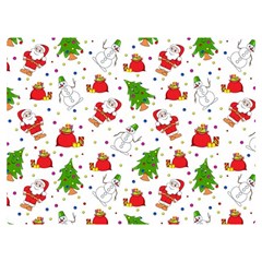 Christmas Pattern, Pattern, Christmas Two Sides Premium Plush Fleece Blanket (Baby Size) from ArtsNow.com 40 x30  Blanket Back