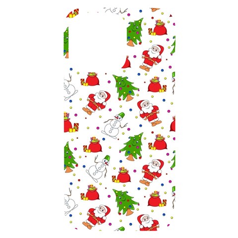 Christmas Pattern, Pattern, Christmas iPhone 14 Pro Max Black UV Print Case from ArtsNow.com Front