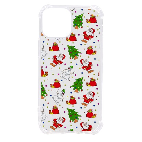 Christmas Pattern, Pattern, Christmas iPhone 13 mini TPU UV Print Case from ArtsNow.com Front