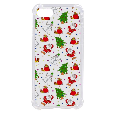 Christmas Pattern, Pattern, Christmas iPhone SE from ArtsNow.com Front