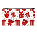 Christmas Texture, Pattern, Red, Craciun, Christmas, Bow, Gift Pencil Cases