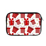 Christmas Texture, Pattern, Red, Craciun, Christmas, Bow, Gift Apple MacBook Pro 13  Zipper Case