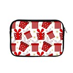 Christmas Texture, Pattern, Red, Craciun, Christmas, Bow, Gift Apple MacBook Pro 15  Zipper Case