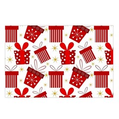 Christmas Texture, Pattern, Red, Craciun, Christmas, Bow, Gift Belt Pouch Bag (Small) from ArtsNow.com Loop