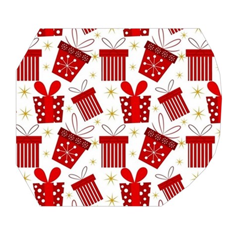 Christmas Texture, Pattern, Red, Craciun, Christmas, Bow, Gift Belt Pouch Bag (Small) from ArtsNow.com Tape