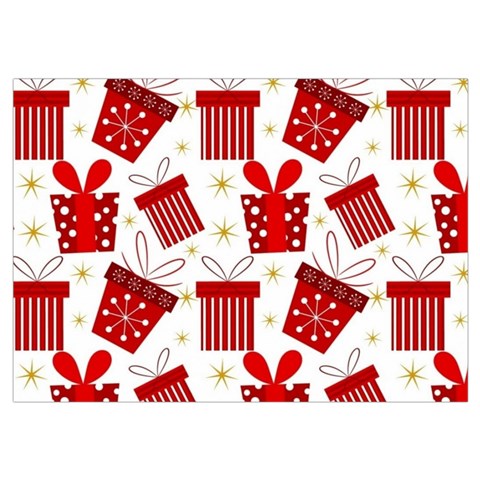 Christmas Texture, Pattern, Red, Craciun, Christmas, Bow, Gift Wristlet Pouch Bag (Small) from ArtsNow.com Belt Loop