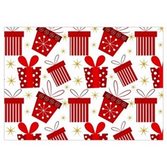 Christmas Texture, Pattern, Red, Craciun, Christmas, Bow, Gift Wristlet Pouch Bag (Small) from ArtsNow.com Belt Loop