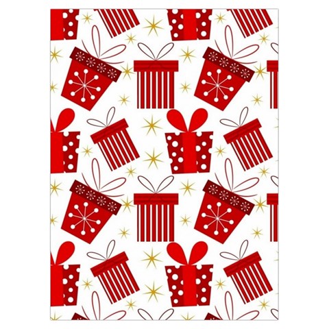 Christmas Texture, Pattern, Red, Craciun, Christmas, Bow, Gift Playing Cards Single Design (Rectangle) with Custom Box from ArtsNow.com Card