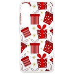 Christmas Texture, Pattern, Red, Craciun, Christmas, Bow, Gift Samsung Galaxy S24 Ultra 6.9 Inch TPU UV Case