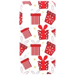 Christmas Texture, Pattern, Red, Craciun, Christmas, Bow, Gift Samsung Galaxy S24 6.2 Inch Black TPU UV Case