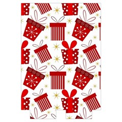 Christmas Texture, Pattern, Red, Craciun, Christmas, Bow, Gift Automatic Folding Umbrella with Case (Medium) from ArtsNow.com Case