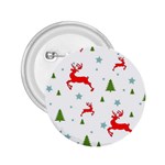 Christmas Texture, Pattern, Red, Craciun, Christmas, Snowflake, 2.25  Buttons