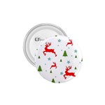 Christmas Texture, Pattern, Red, Craciun, Christmas, Snowflake, 1.75  Buttons