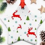 Christmas Texture, Pattern, Red, Craciun, Christmas, Snowflake, Ornament (Star)