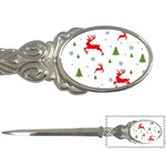 Christmas Texture, Pattern, Red, Craciun, Christmas, Snowflake, Letter Opener