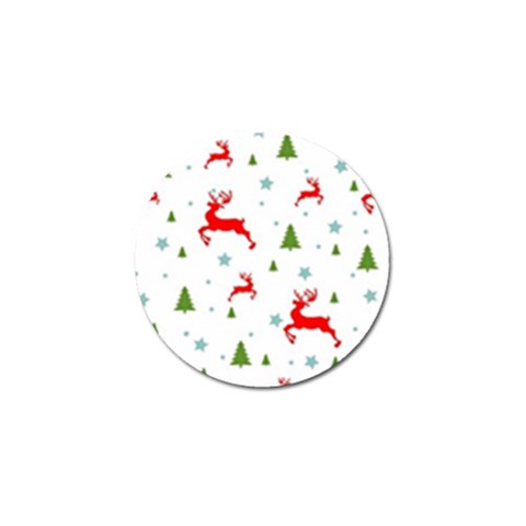 Christmas Texture, Pattern, Red, Craciun, Christmas, Snowflake, Golf Ball Marker (4 pack) from ArtsNow.com Front