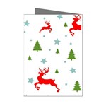 Christmas Texture, Pattern, Red, Craciun, Christmas, Snowflake, Mini Greeting Cards (Pkg of 8)