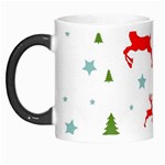 Christmas Texture, Pattern, Red, Craciun, Christmas, Snowflake, Morph Mug