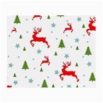 Christmas Texture, Pattern, Red, Craciun, Christmas, Snowflake, Small Glasses Cloth