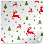 Christmas Texture, Pattern, Red, Craciun, Christmas, Snowflake, Canvas 12  x 12 