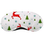 Christmas Texture, Pattern, Red, Craciun, Christmas, Snowflake, Sleep Mask