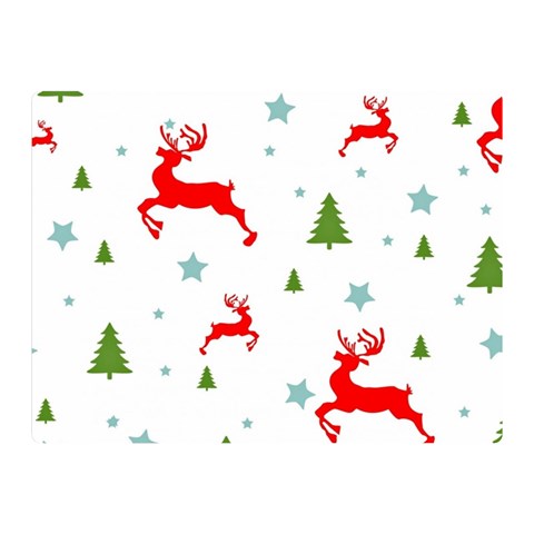 Christmas Texture, Pattern, Red, Craciun, Christmas, Snowflake, Two Sides Premium Plush Fleece Blanket (Mini) from ArtsNow.com 35 x27  Blanket Back