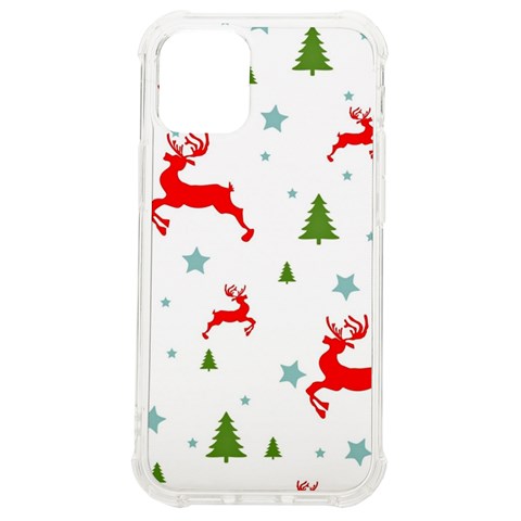 Christmas Texture, Pattern, Red, Craciun, Christmas, Snowflake, iPhone 12 mini TPU UV Print Case	 from ArtsNow.com Front