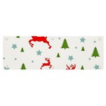 Christmas Texture, Pattern, Red, Craciun, Christmas, Snowflake, Banner and Sign 6  x 2 