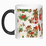 Christmas Texture, Pattern, Red, Tree, Craciun, Green, Christmas Morph Mug