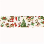 Christmas Texture, Pattern, Red, Tree, Craciun, Green, Christmas Large Bar Mat