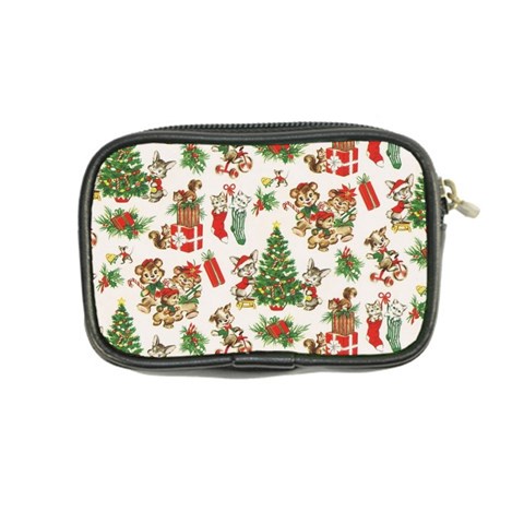 Christmas Texture, Pattern, Red, Tree, Craciun, Green, Christmas Coin Purse from ArtsNow.com Back