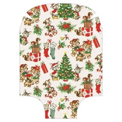 Christmas Texture, Pattern, Red, Tree, Craciun, Green, Christmas Luggage Cover (Medium) from ArtsNow.com Front