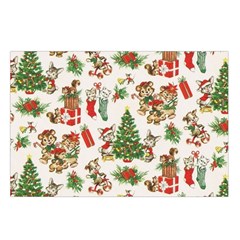 Christmas Texture, Pattern, Red, Tree, Craciun, Green, Christmas Belt Pouch Bag (Small) from ArtsNow.com Loop