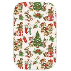 Christmas Texture, Pattern, Red, Tree, Craciun, Green, Christmas Waist Pouch (Large) from ArtsNow.com Front