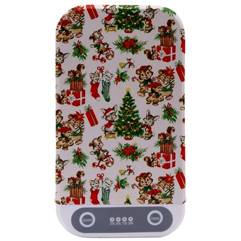 Christmas Texture, Pattern, Red, Tree, Craciun, Green, Christmas Sterilizers from ArtsNow.com Front