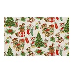 Christmas Texture, Pattern, Red, Tree, Craciun, Green, Christmas Banner and Sign 5  x 3 