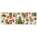 Christmas Texture, Pattern, Red, Tree, Craciun, Green, Christmas Banner and Sign 9  x 3 