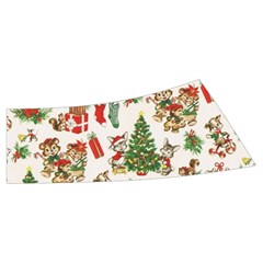 Christmas Texture, Pattern, Red, Tree, Craciun, Green, Christmas Men s Side Zip Front Pouch Ski And Snowboard Bib Pants	 from ArtsNow.com Waistband Back Left