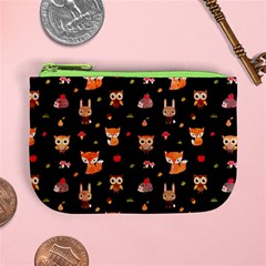 Cool Woodland Animal, Koteto, Scandinavian, Acorn Mini Coin Purse from ArtsNow.com Front