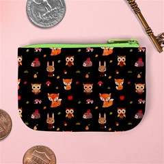 Cool Woodland Animal, Koteto, Scandinavian, Acorn Mini Coin Purse from ArtsNow.com Back