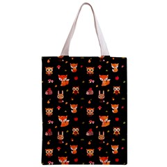 Cool Woodland Animal, Koteto, Scandinavian, Acorn Zipper Classic Tote Bag from ArtsNow.com Back