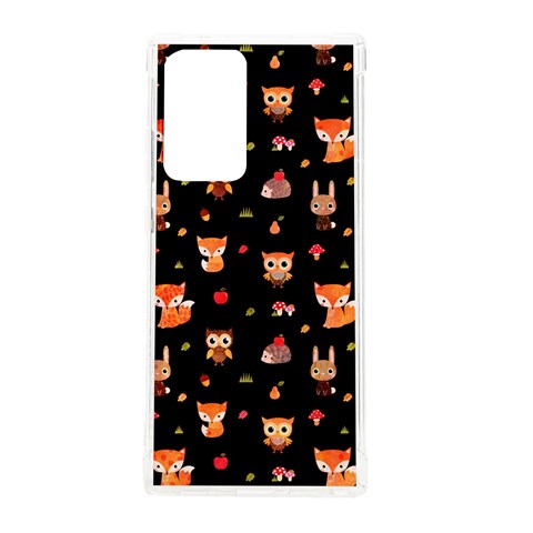 Cool Woodland Animal, Koteto, Scandinavian, Acorn Samsung Galaxy Note 20 Ultra TPU UV Case from ArtsNow.com Front