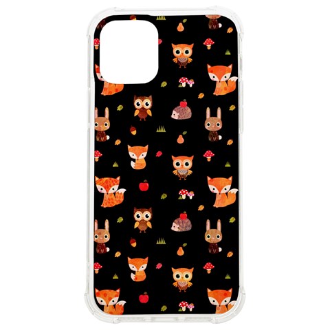 Cool Woodland Animal, Koteto, Scandinavian, Acorn iPhone 12/12 Pro TPU UV Print Case from ArtsNow.com Front