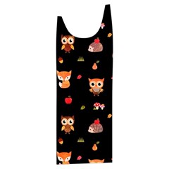 Cool Woodland Animal, Koteto, Scandinavian, Acorn Kids  Stylish Hooded Puffer Vest from ArtsNow.com Front Right Side