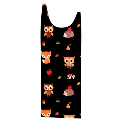 Cool Woodland Animal, Koteto, Scandinavian, Acorn Kids  Stylish Hooded Puffer Vest from ArtsNow.com Front Left Side