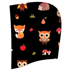 Cool Woodland Animal, Koteto, Scandinavian, Acorn Kids  Stylish Hooded Puffer Vest from ArtsNow.com Hood Left