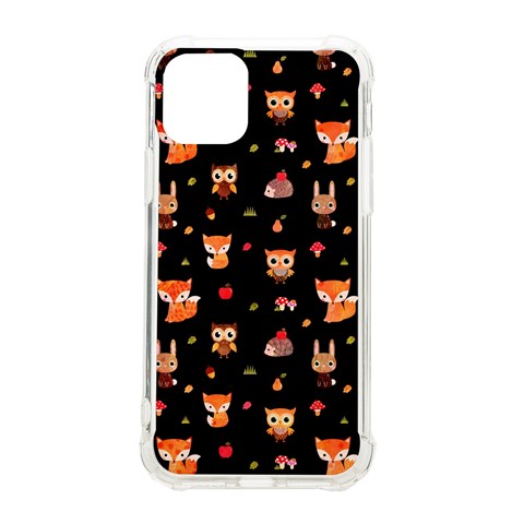 Cool Woodland Animal, Koteto, Scandinavian, Acorn iPhone 11 Pro 5.8 Inch TPU UV Print Case from ArtsNow.com Front