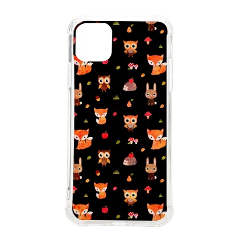 Cool Woodland Animal, Koteto, Scandinavian, Acorn iPhone 11 Pro Max 6.5 Inch TPU UV Print Case from ArtsNow.com Front