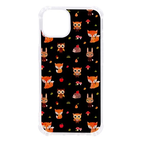 Cool Woodland Animal, Koteto, Scandinavian, Acorn iPhone 13 TPU UV Print Case from ArtsNow.com Front