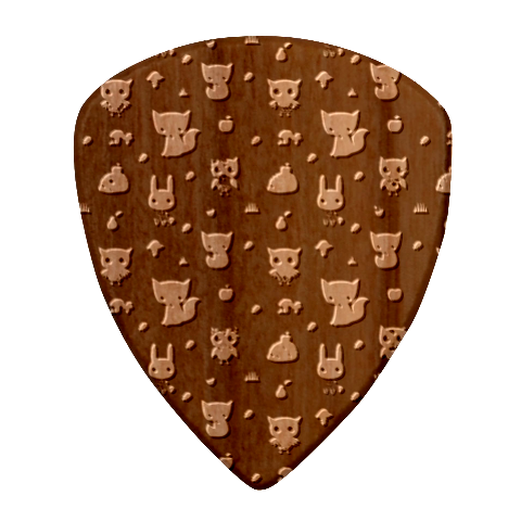 Cool Woodland Animal, Koteto, Scandinavian, Acorn Guitar Shape Wood Guitar Pick Holder Case And Picks Set from ArtsNow.com Pick